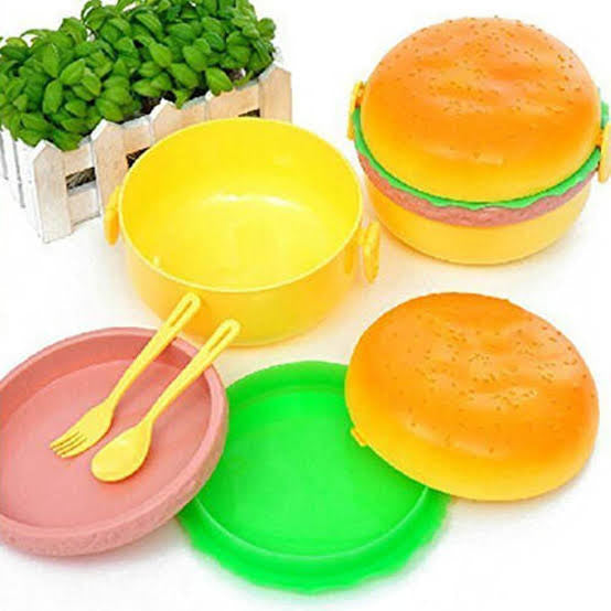 Burger Lunch Box/Snacks box