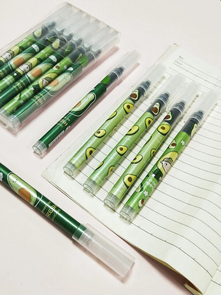 Avocado Pilot Gel Pens Set(pack of 6 pens)