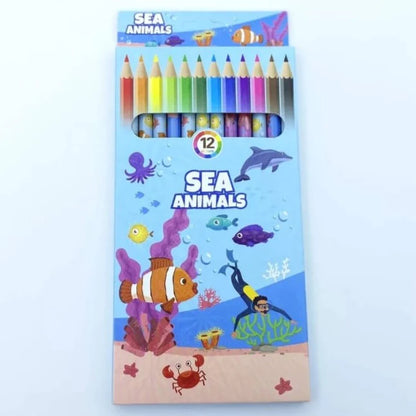 Theme Pencil Color Sets (Set of 12 pcs)