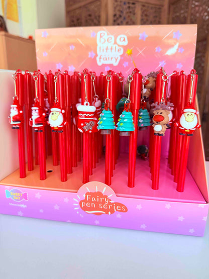 Christmas Mini Keychain Charm Pen
