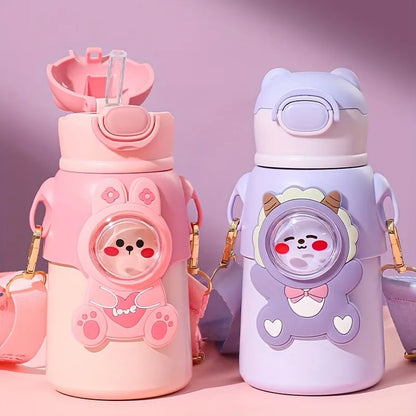 Kawaii Insulated Cute Bottle with Straps