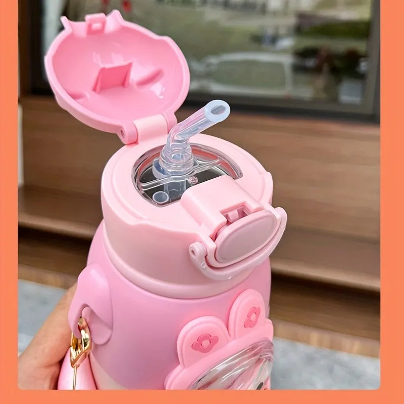 Kawaii Insulated Cute Bottle with Straps