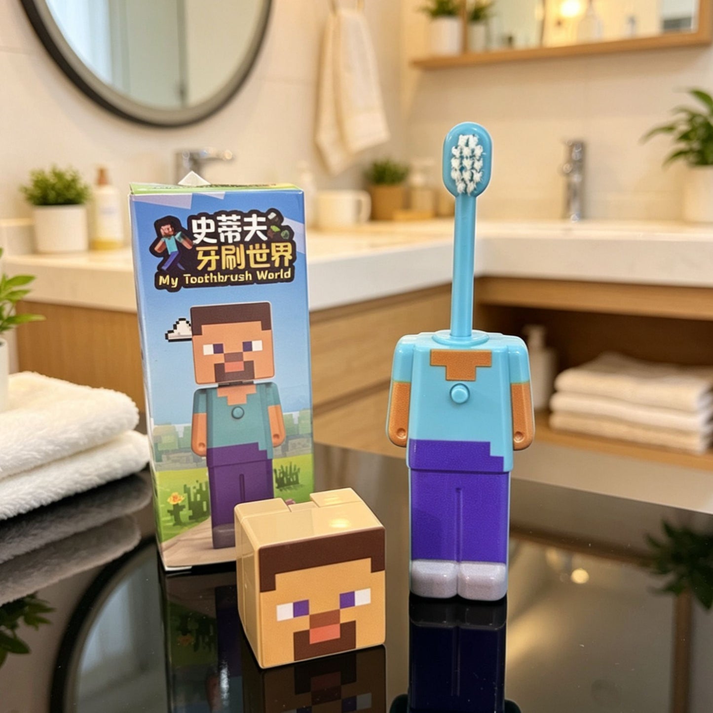 Minecraft Toothbrush