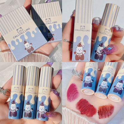 Bear Lipglosses Set- 3 Pcs