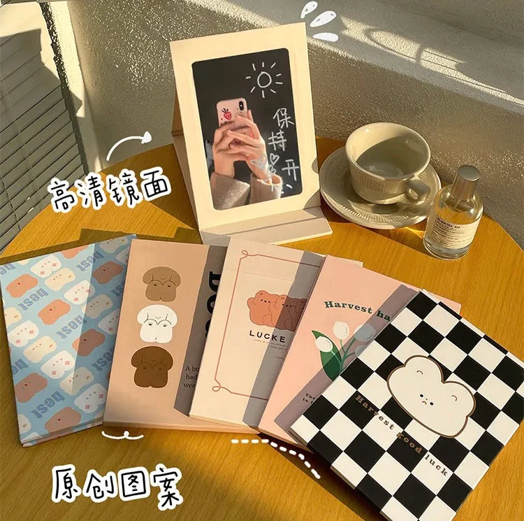 Kawaii Foldable Mirror/Book Shaped Portable Mirror