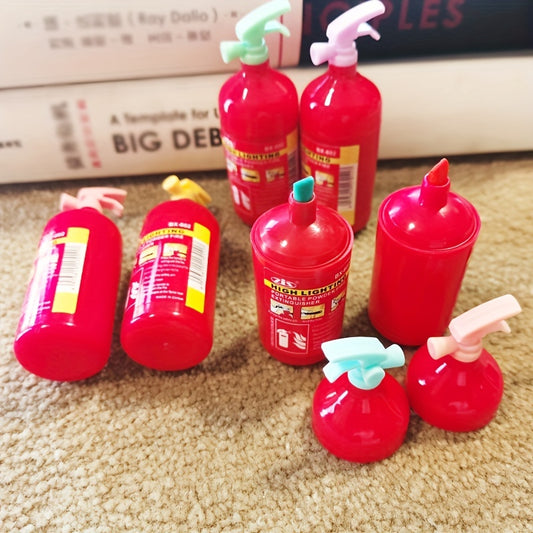 Fire Extinguisher Highlighter (Set of 6 Pcs)