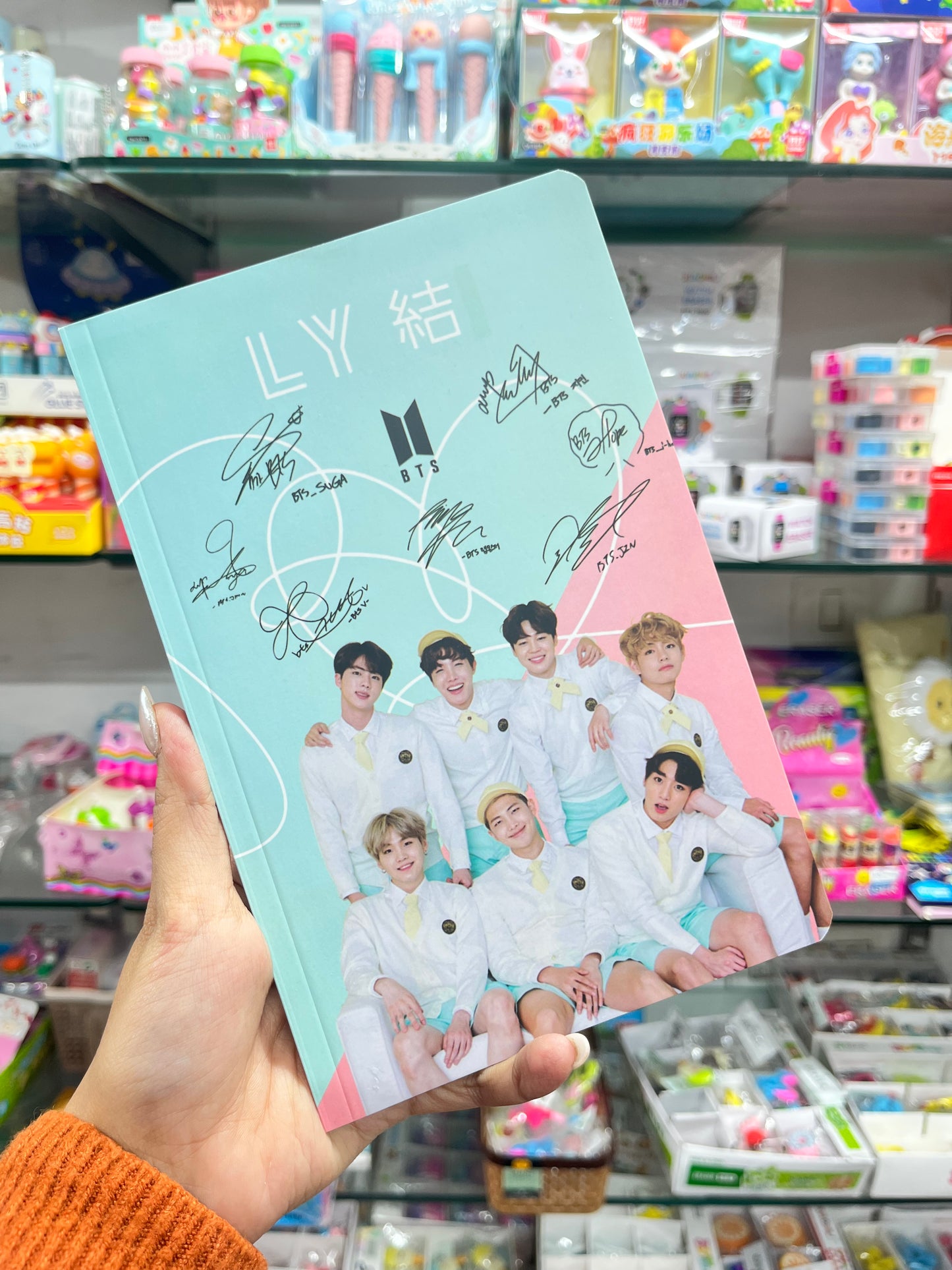 BTS Signature Diary/Notebook