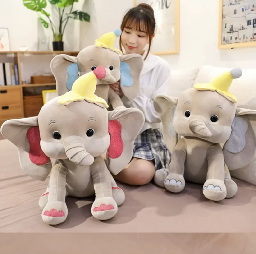 Banana Princess Elephant Soft Toy