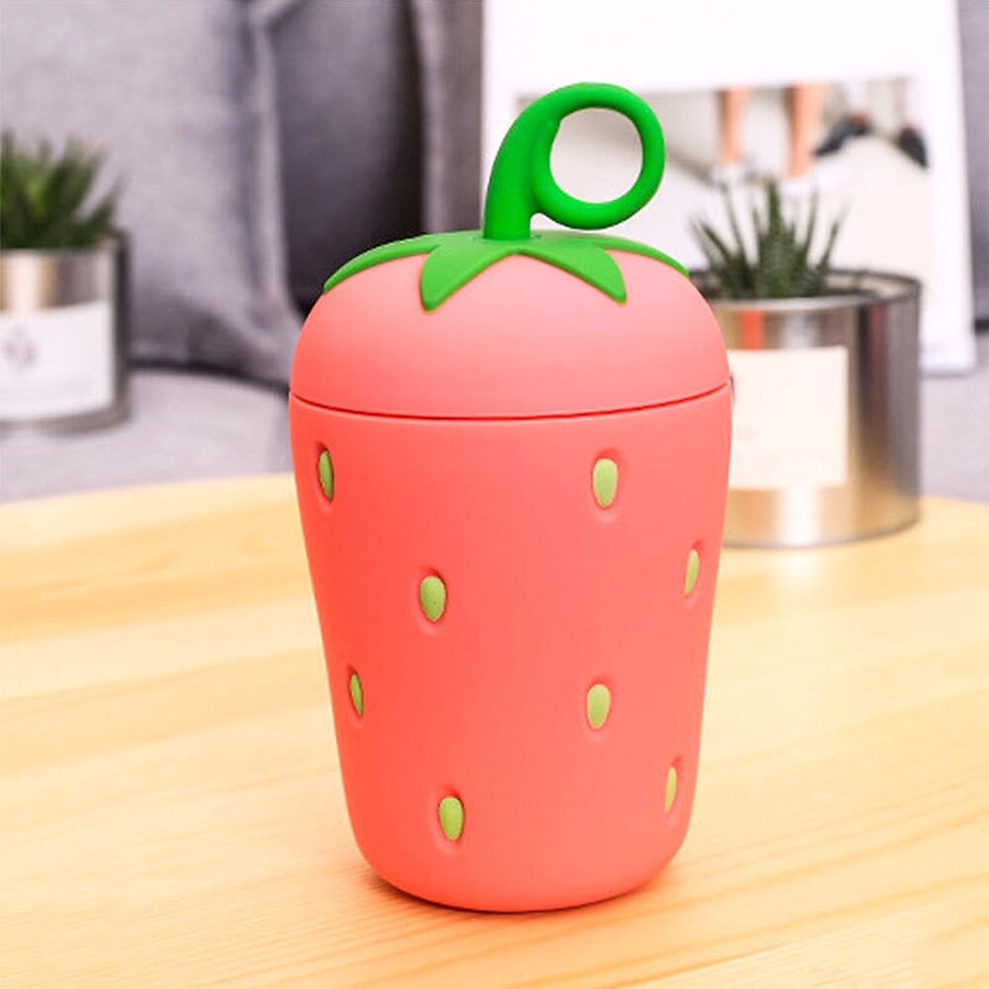 Strawberry Glass Bottle