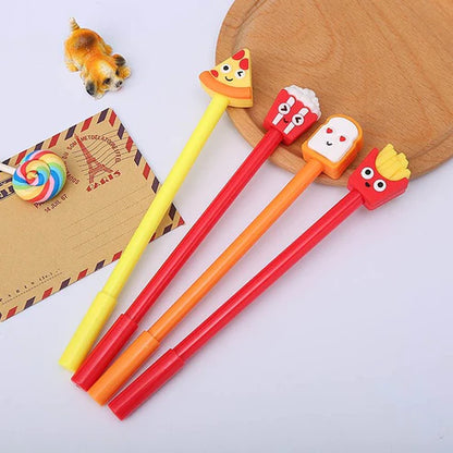 Fast Food 3d Gel Pens/Character Pens (Set of pcs)