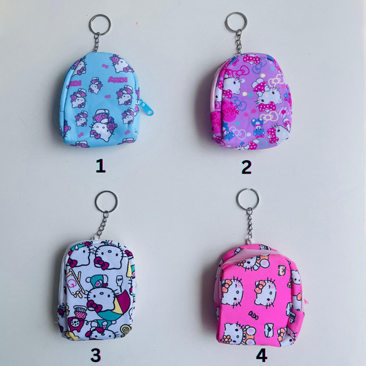 Hello Kitty Mini Bag Keychain|Multipurpose Pouch