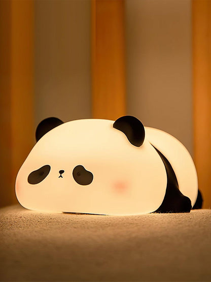 Lonely Color Changing Panda Silicone Lamp