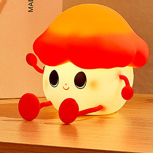 Mushroom Color Changing Silicone Lamp