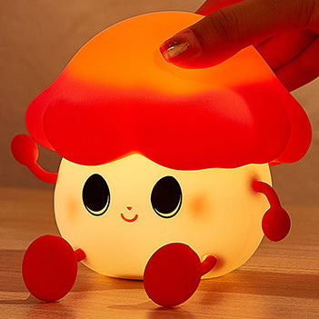 Mushroom Color Changing Silicone Lamp