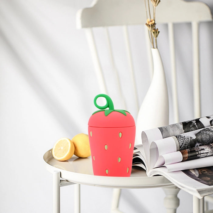 Strawberry Glass Bottle