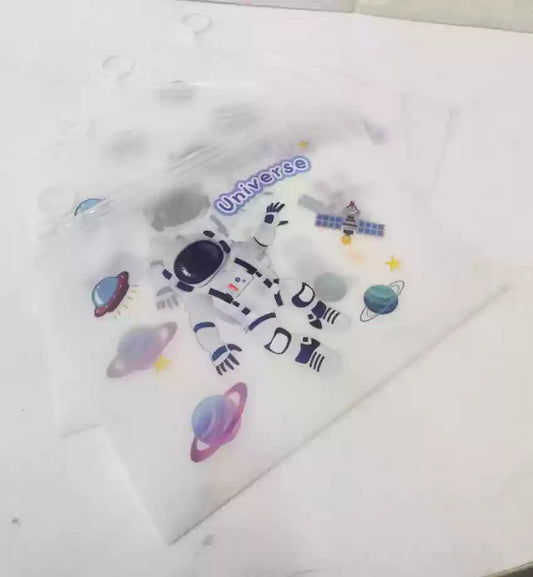 Space  Transparent Pouch Set of 2pcs
