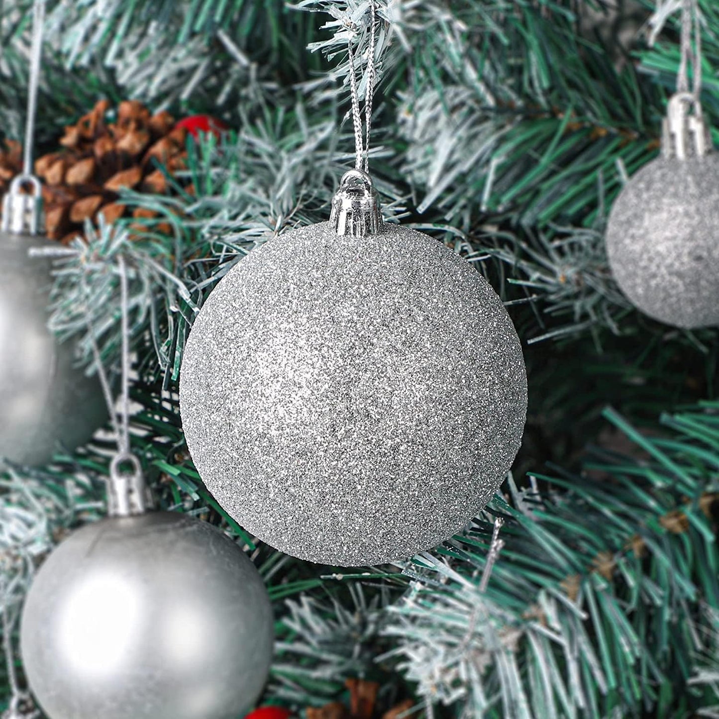 XMAS Decor Decor Balls Ornaments Set - 20Pcs