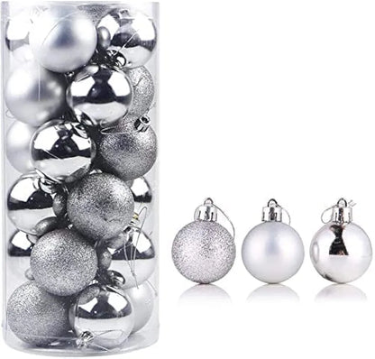 XMAS Decor Decor Balls Ornaments Set - 20Pcs