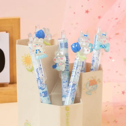 Kawai Bunny Charms Gel Pen