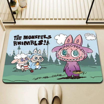 Labubu Mat | Cute Anti-Slip Mat