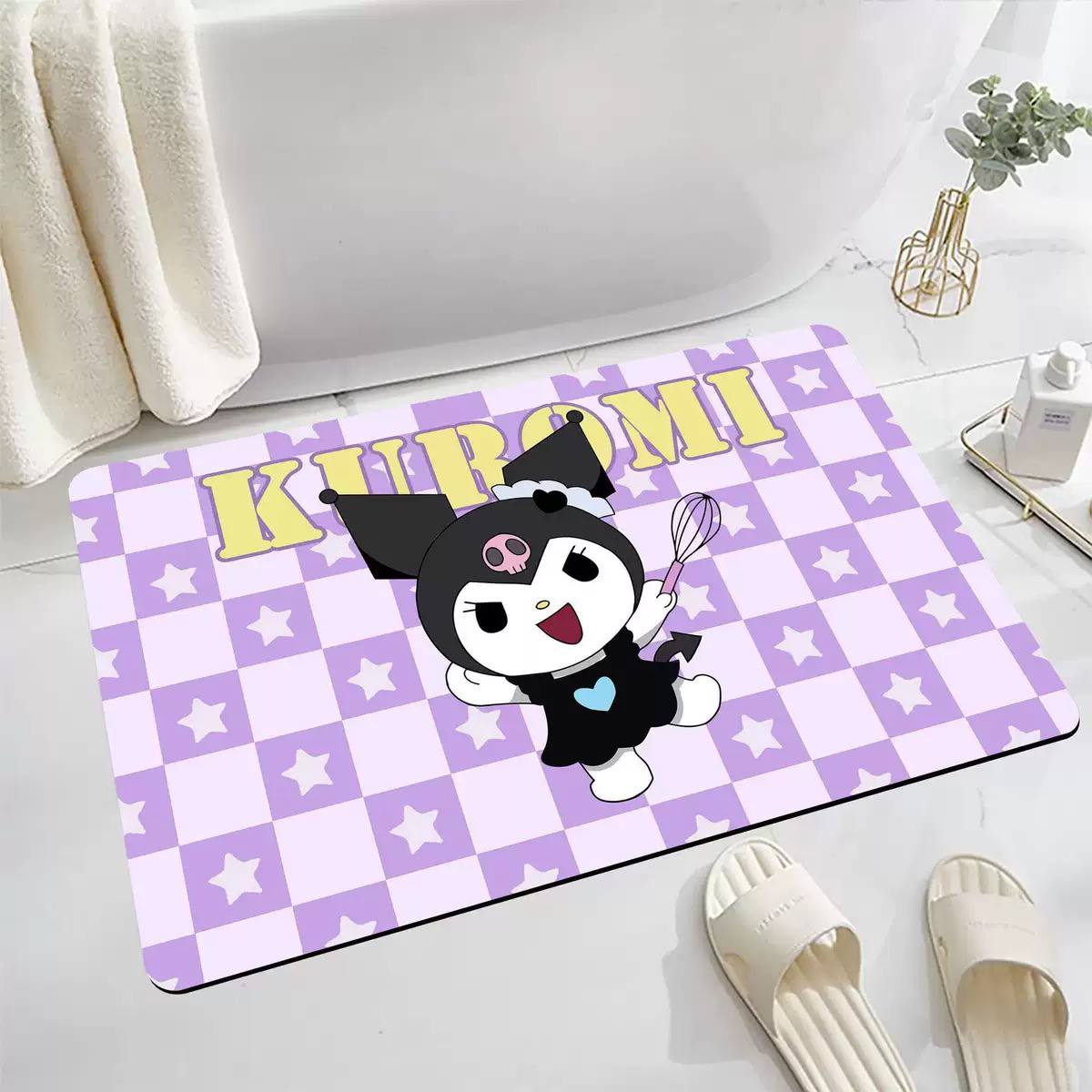 Kuromi Mat | Cute Anti-Slip Mat