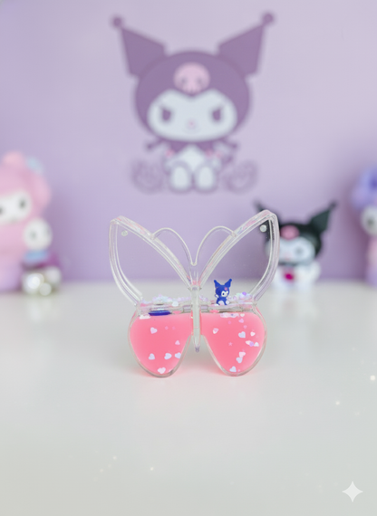 Kuromi Butterfly Floating Water Showpiece