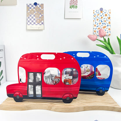 Cute Cartoon Car Zip Lock Bag