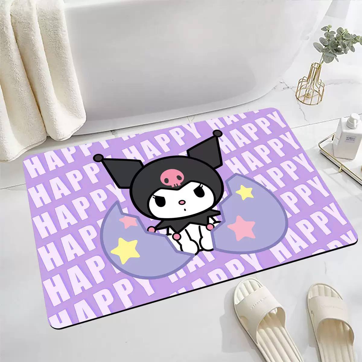 Kuromi Mat | Cute Anti-Slip Mat