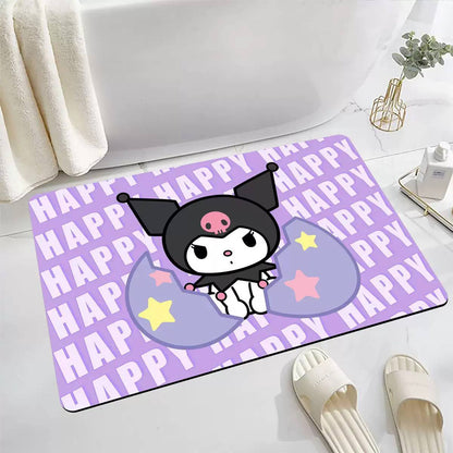 Kuromi Mat | Cute Anti-Slip Mat