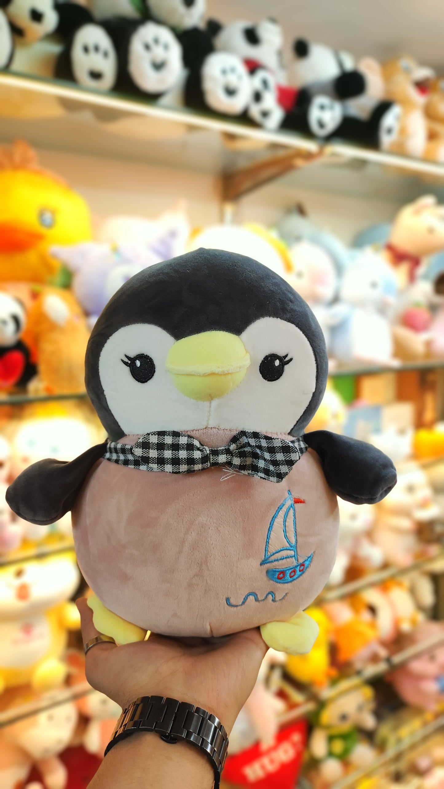 Cute Penguin With Bow