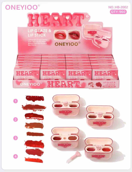 OY Heart Airpods Lipstick