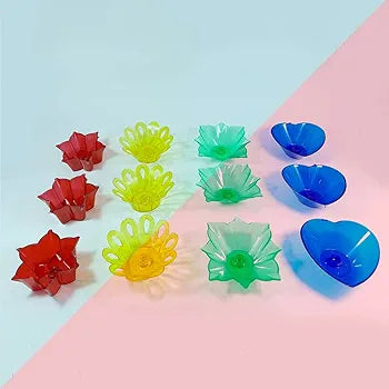 Colorful Reflection Diya Set 12pcs