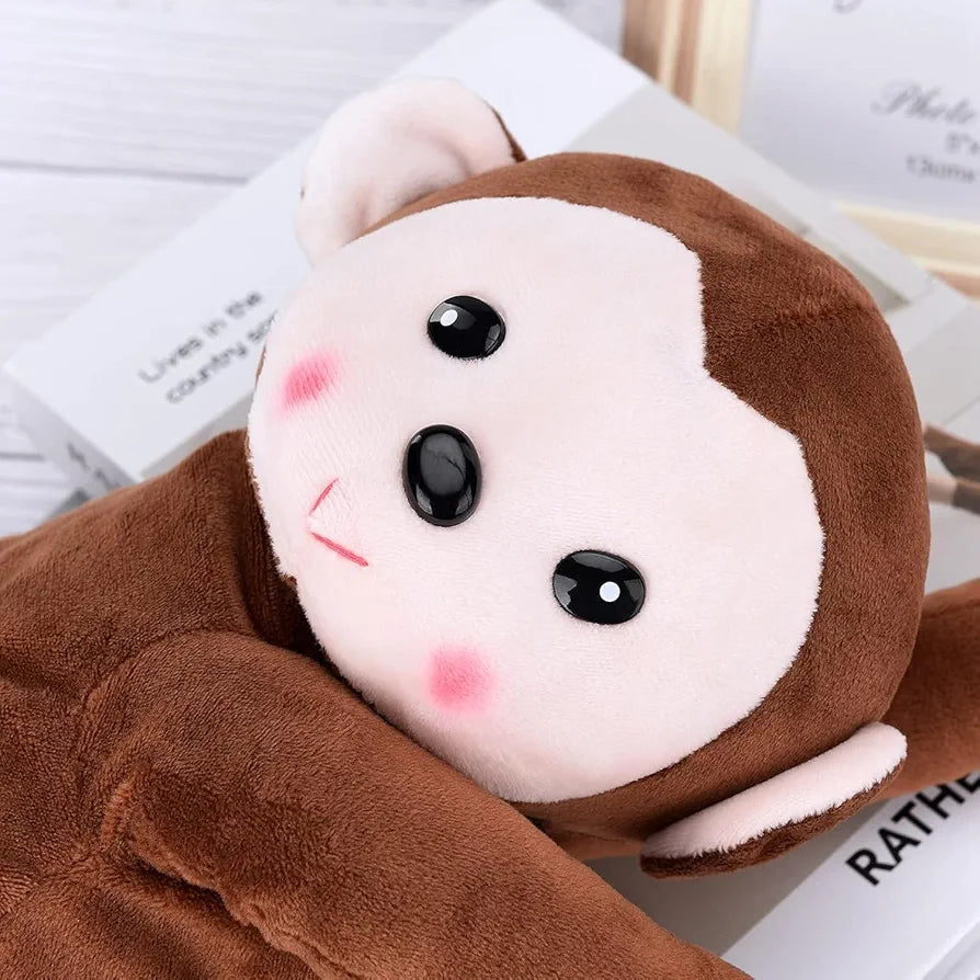 Plush Monkey Tissue Paper Holder | Cute Decor