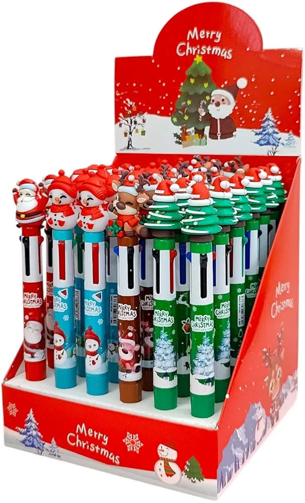 Merry Christmas Four Color Pen