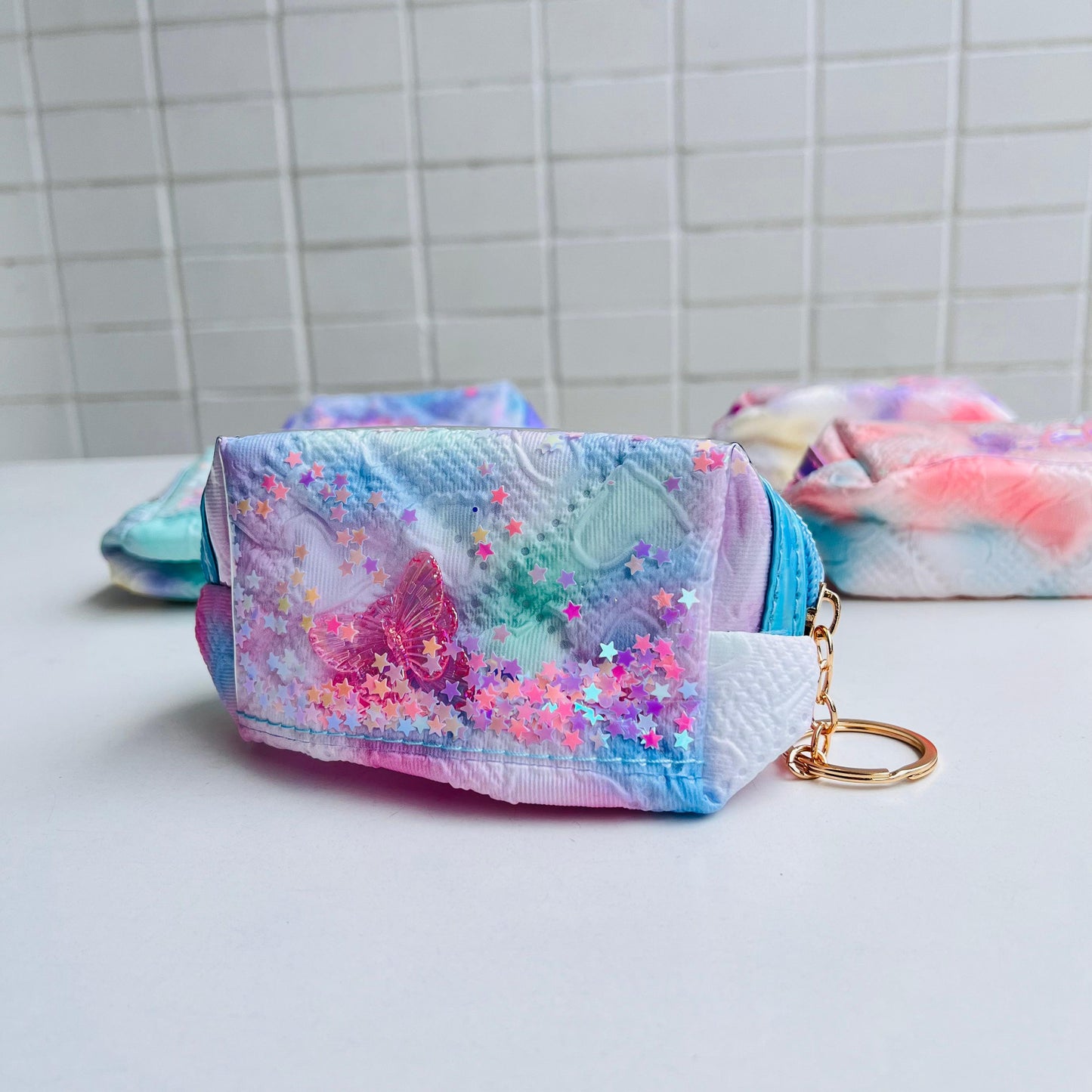 Butterfly Keychain Pouch