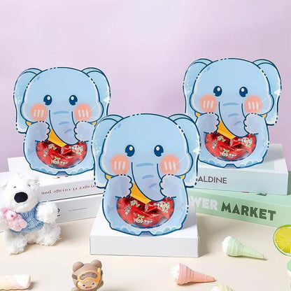 Baby Animal Zip Lock Pouches - Set of 2 Pcs