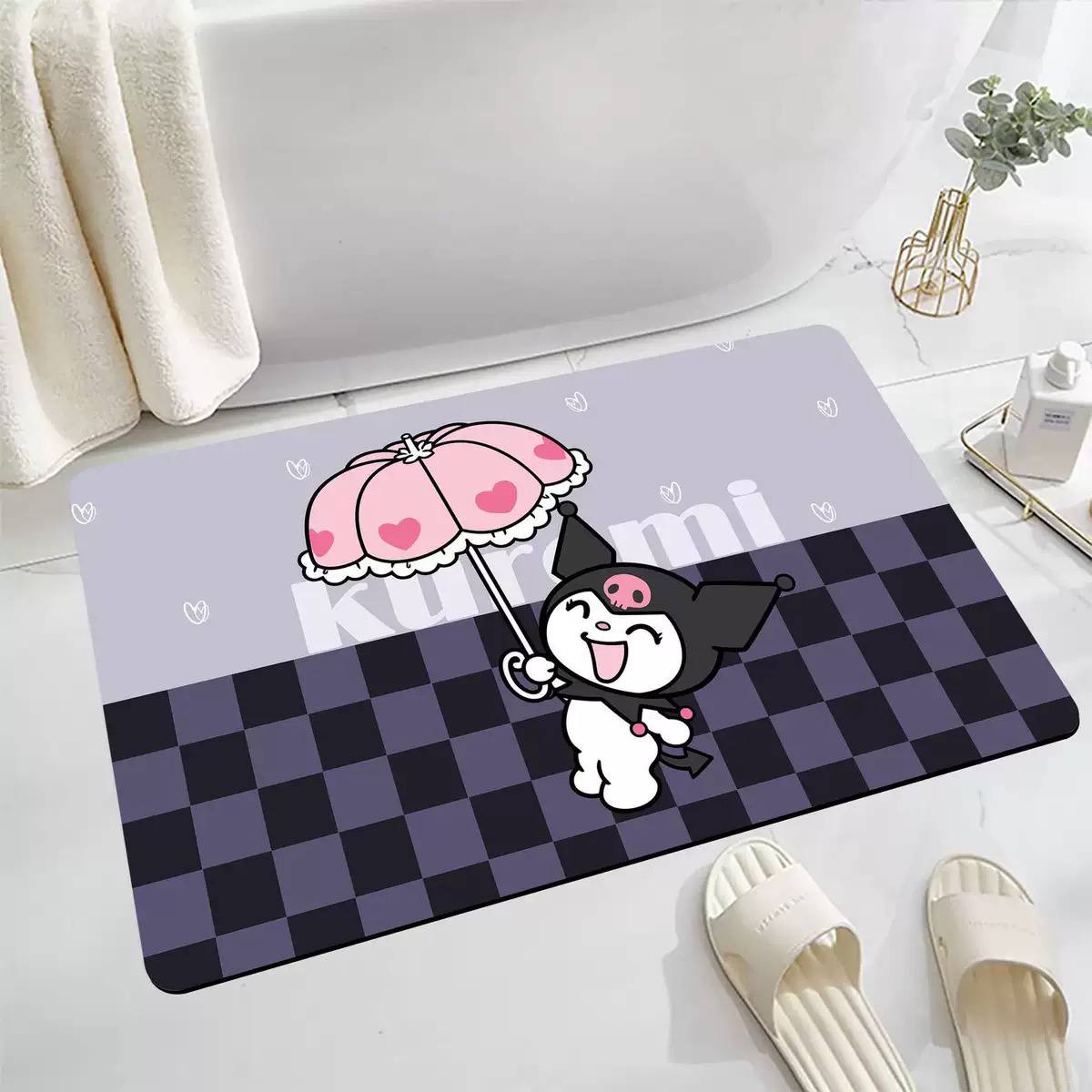Kuromi Mat | Cute Anti-Slip Mat