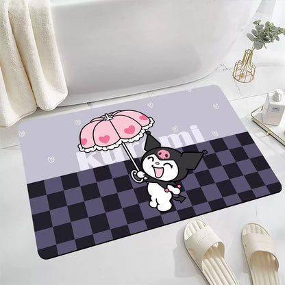 Kuromi Mat | Cute Anti-Slip Mat
