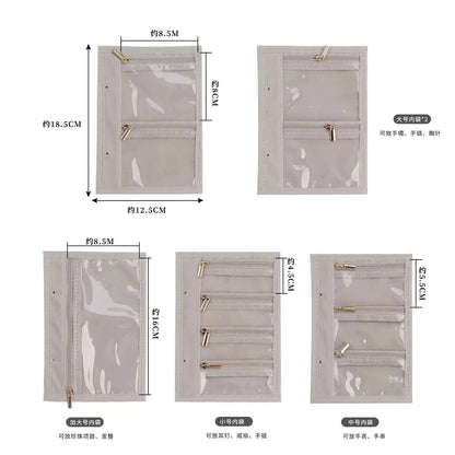 Foldable Jewellery Pouch Organizer