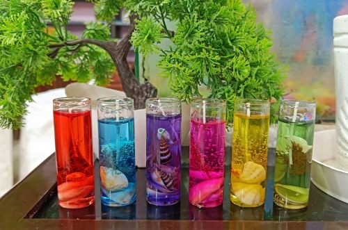 Shell Gel Candle