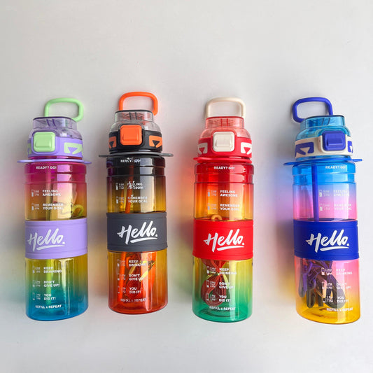 Aesthatic Motivational Dual Shade Sipper