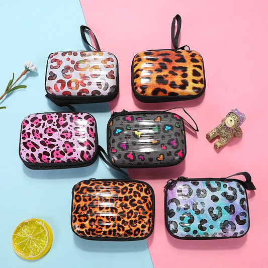 Tiger print  Tin Multipurpose Pouch