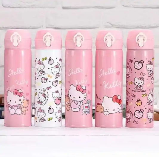 Hello Kitty Vaccum Flask Bottle/Steel Bottle (500 ml)