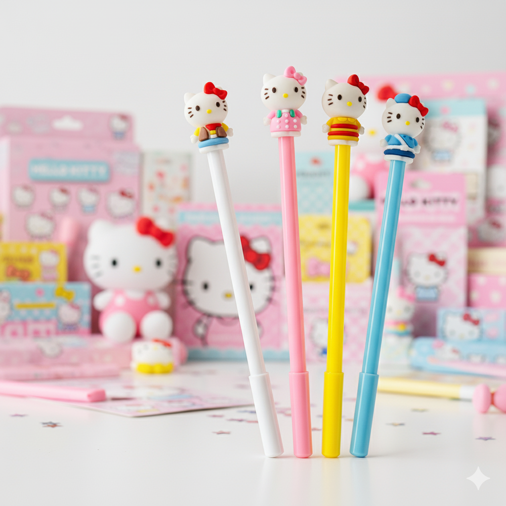 Hello Kitty Gel Pen Set of 2pcs