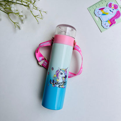Cute Vaccum Flask Bottle With Sling