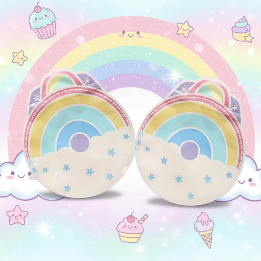 Rainbow Zip lock Pouches