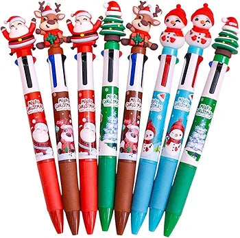 Merry Christmas Four Color Pen