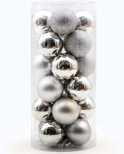 XMAS Decor Decor Balls Ornaments Set - 20Pcs