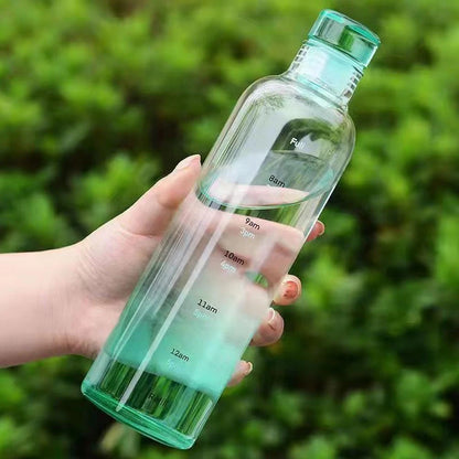 Glassware Bottle With Silicone Lid