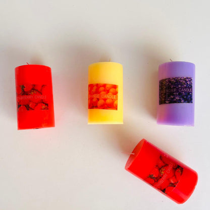 Pillar Scented Wax Candle